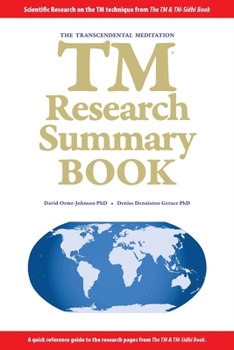 Paperback The TM Research Summary Book