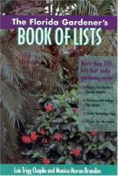Paperback The Florida Gardener's Book of Lists Book
