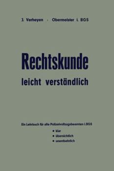 Paperback Rechtskunde -- Leicht Verständlich [German] Book
