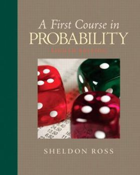 Hardcover A First Course in Probability (8th Edition) Book