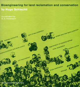 Hardcover Bioengineering for Land Reclamation and Conservation Book