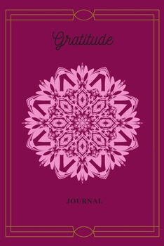 Paperback Gratitude Journal: Daily Positivty for a Happier You/ Art Deco & Mandala Design Cover Book