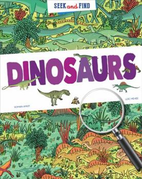 Hardcover Seek & Find Dinosaurs Book