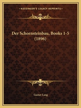 Paperback Der Schornsteinbau, Books 1-5 (1896) [German] Book