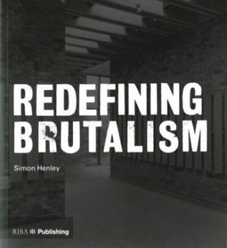 Paperback Redefining Brutalism Book