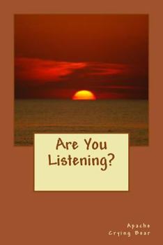 Paperback Are You Listening? Book