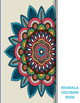 Paperback Mandala coloring book for adults Book