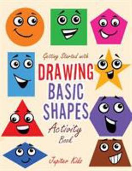 Paperback Getting Started with Drawing Basic Shapes Activity Book