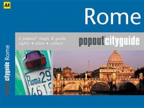 Paperback Rome (AA Popout Cityguides) (AA Popout Cityguides) Book