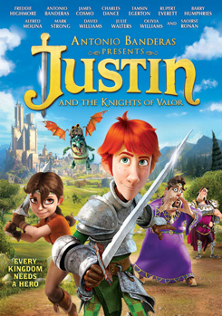 DVD Justin and the Knights of Valor Book