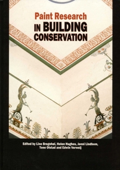 Hardcover Paint Research in Building Conservation Book