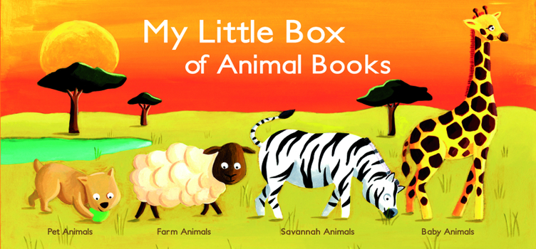 Board book My Little Box of Animal Books Book