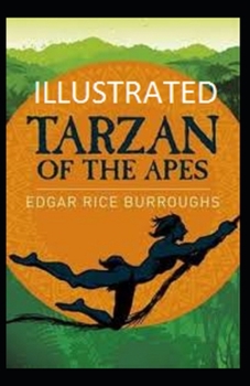 Paperback Tarzan of the Apes Illustrated Book