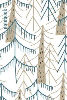 Notebook: Winter Woods & Trees