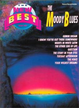 Paperback The Best of the Moody Blues: Piano/Vocal/Guitar Book