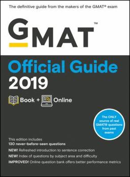 Paperback GMAT Official Guide 2019 Book + Online Book
