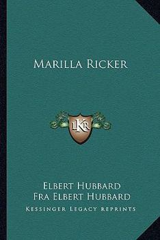 Paperback Marilla Ricker Book