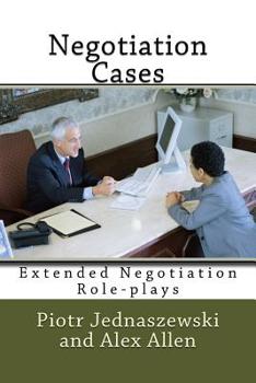 Paperback Extended Negotiation Role-Plays Book