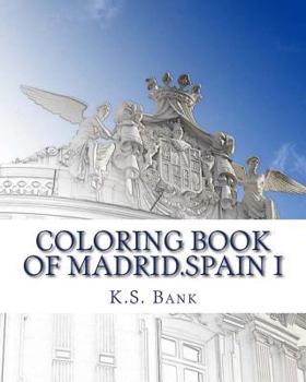 Paperback Coloring of Madrid.Spain I Book