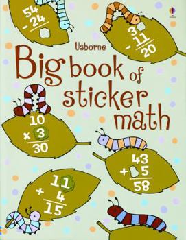 Paperback Big Book of Sticker Math Book