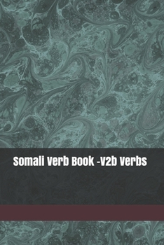 Paperback Somali Verb Book - V2b Verbs Book