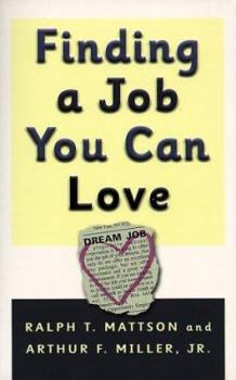Paperback Finding a Job You Can Love Book