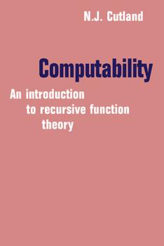 Paperback Computability: An Introduction to Recursive Function Theory Book