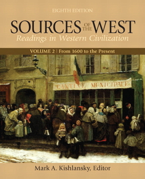 Paperback Sources of the West, Volume 2: From 1600 to the Present Book