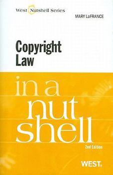 Paperback Copyright Law in a Nutshell Book