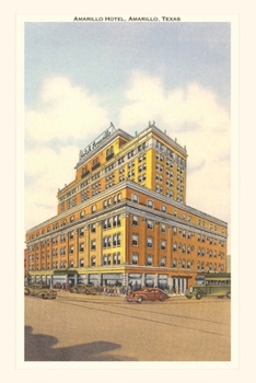 Paperback Vintage Journal Amarillo Hotel, Amarillo, Texas Book