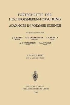 Fortschritte der Hochpolymeren-Forschung / Advances in Polymer Science - Book  of the Advances in Polymer Science