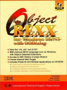 Paperback Object REXX for Windows 95/NT with OODiaLog Book