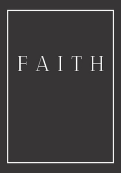 Paperback Faith: A decorative book for coffee tables, end tables, bookshelves and interior design styling Stack home books to add decor Book