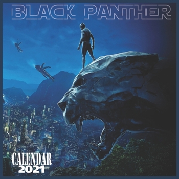 Paperback Black Panther 2021: Black Panther 2021- 8.5''x8.5'' - Cute Glossy finish Book