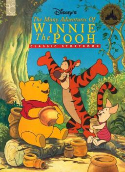 Hardcover Disney's the Many Adventures of Winnie the Pooh Book