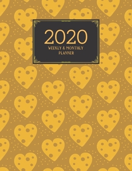 2020 Weekly & Monthly Planner: Planner And Journal Organizer 2020 | Planner Calendar 2020