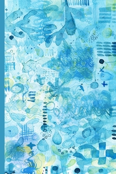 Paperback Weekly Planner: A Week to View Diary and Organiser - Monday Start with Floating Watercolor Abstract Cover Art Book