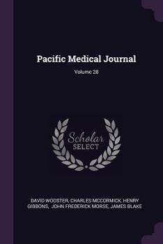 Paperback Pacific Medical Journal; Volume 28 Book