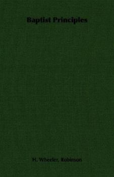 Paperback Baptist Principles Book