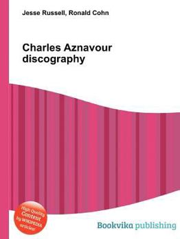 Paperback Charles Aznavour Discography Book