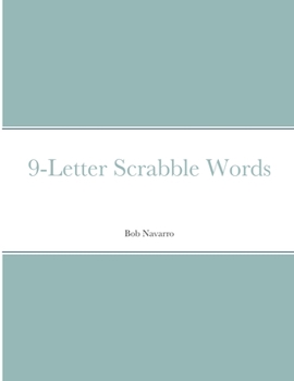 Paperback 9-Letter Scrabble Words Book