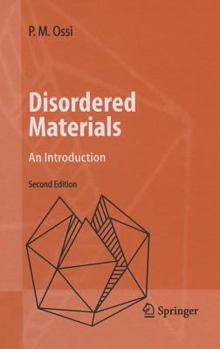 Hardcover Disordered Materials: An Introduction Book