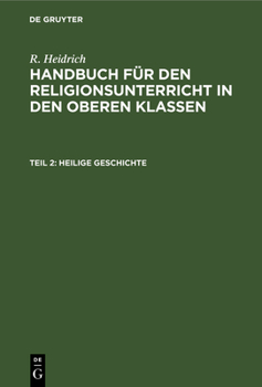 Hardcover Heilige Geschichte [German] Book