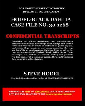 Paperback Hodel-Black Dahlia Case File No. 30-1268 Book