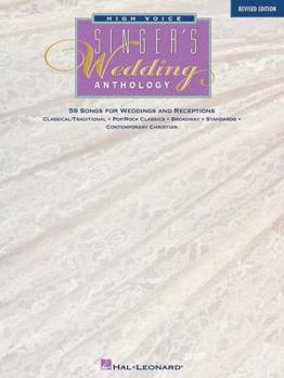 Paperback Singer's Wedding Anthology: 59 Songs for Weddings and Receptions Book