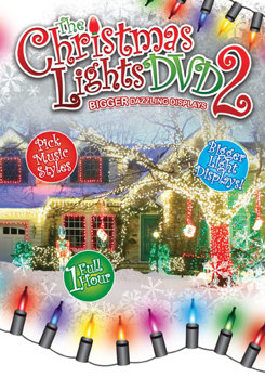 DVD Christmas Lights 2: Bigger Dazzling Displays Book