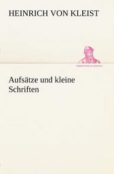 Paperback Aufsatze Und Kleine Schriften [German] Book