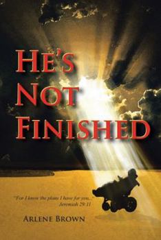 Paperback He's Not Finished Book