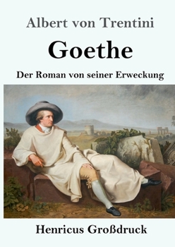 Paperback Goethe (Großdruck): Der Roman von seiner Erweckung [German] Book