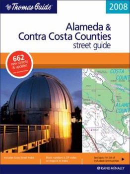 Spiral-bound The Thomas Guide Alameda & Contra Costa Counties Street Guide Book